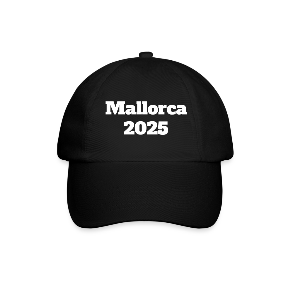 Baseballkappe Mallorca 2025 - Schwarz/Schwarz