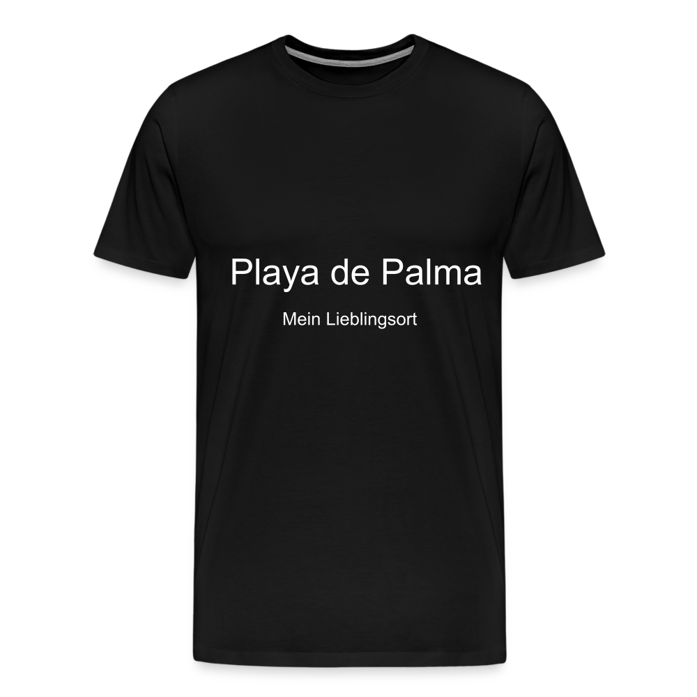 T-Shirt Playa de Palma (Mein Lieblingsort) - Schwarz