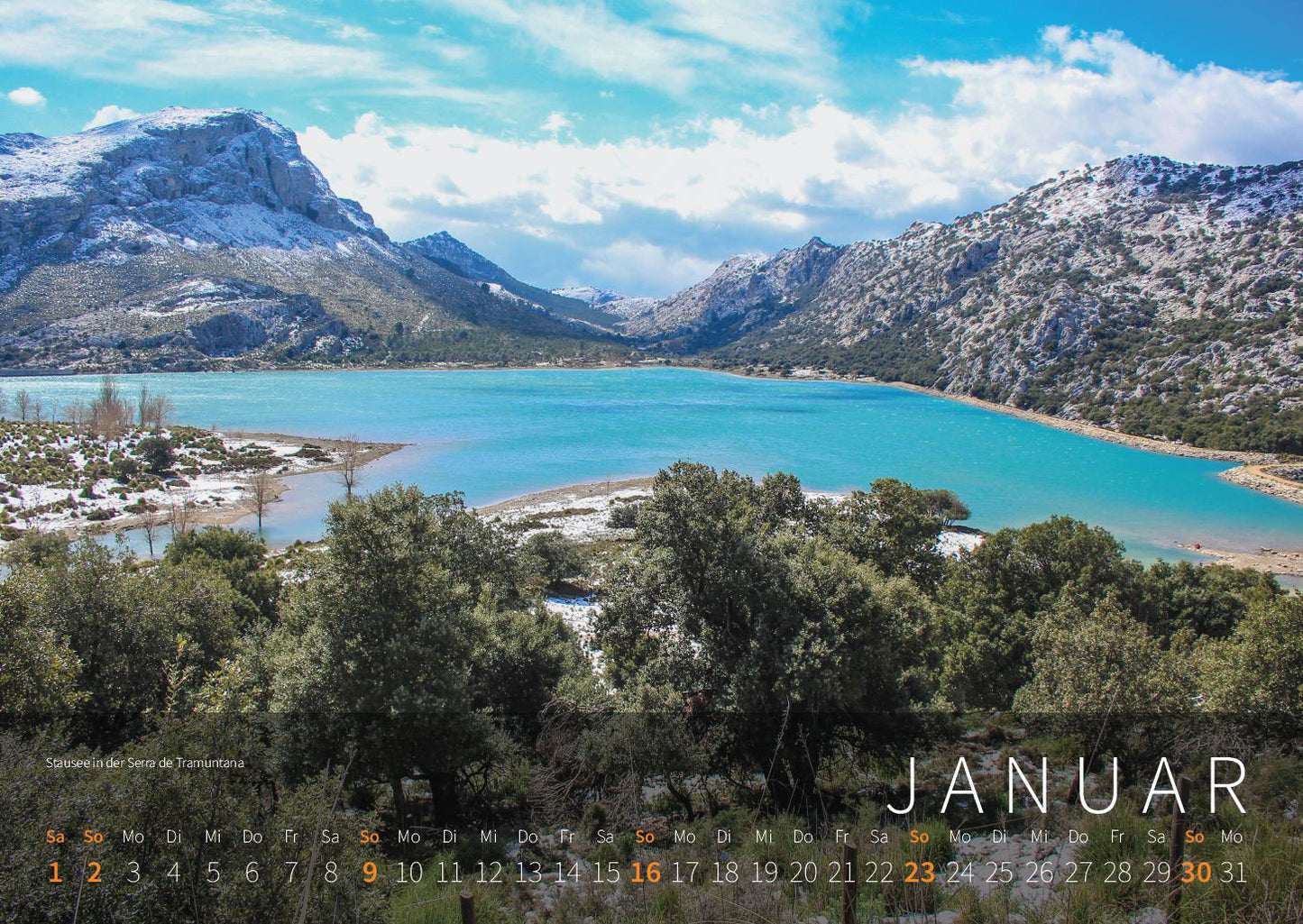 Mallorca Wandkalender 2022 im XXL-Format (DIN A2 / ca. 60 x 42 cm)