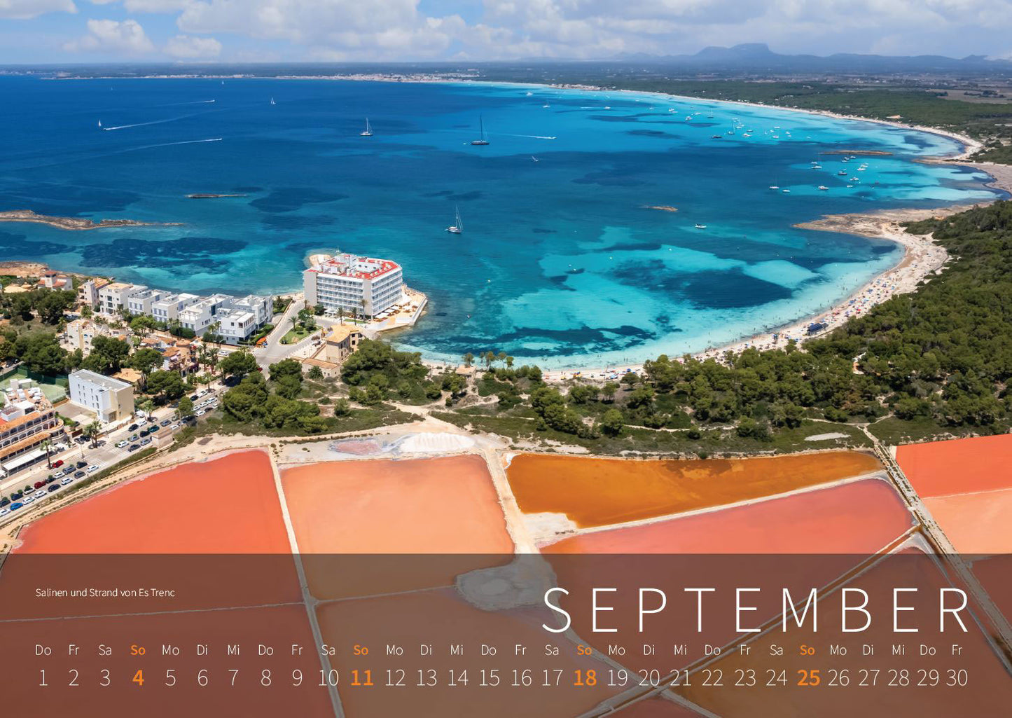 Mallorca Wandkalender 2022 im XXL-Format (DIN A2 / ca. 60 x 42 cm)