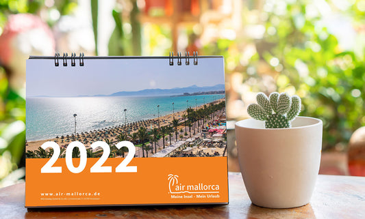 Mallorca Tischkalender 2022
