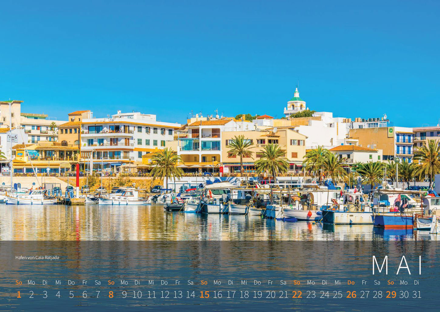 Mallorca Tischkalender 2022