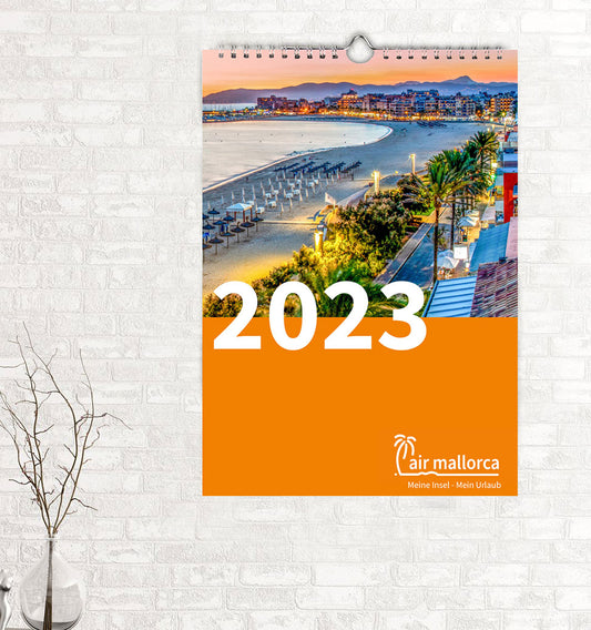 Mallorca 3-Monatskalender 2023 zum Aufhängen (DIN A3 / ca. 30 x 42 cm)