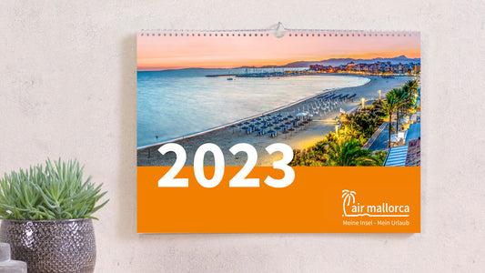 Mallorca Wandkalender 2023 im XXL-Format (DIN A2 / ca. 60 x 42 cm)