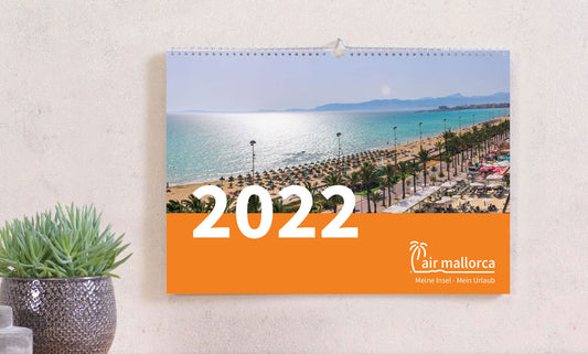 Mallorca Wandkalender 2022 im XXL-Format (DIN A2 / ca. 60 x 42 cm)